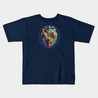 Steampunk Heart Kids T-Shirt